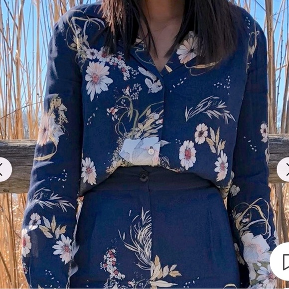 Aritzia Tops - 🌷Aritzia Little Moon Abelia Button Up